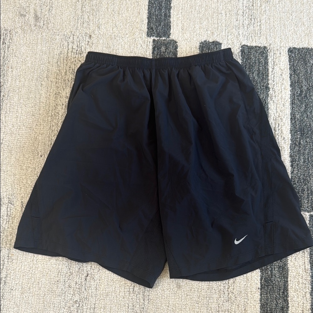 Nike Black Athletic Shorts Lightweight Performance